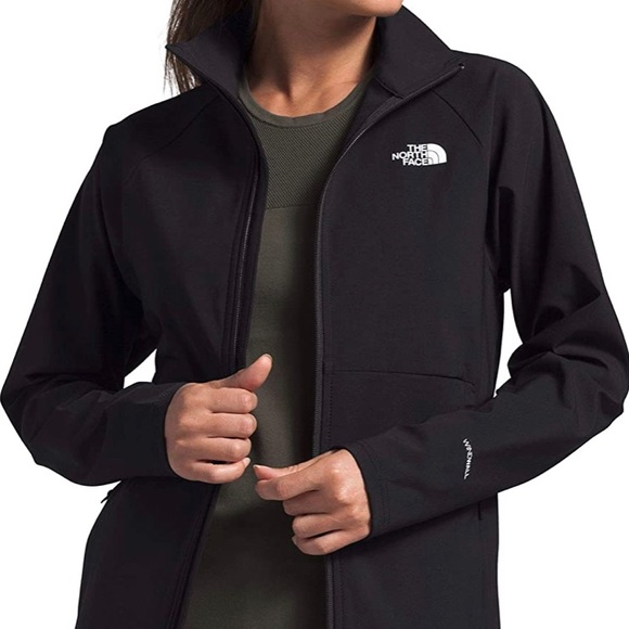 North Face Soft Shell Jacket Black Extra Large